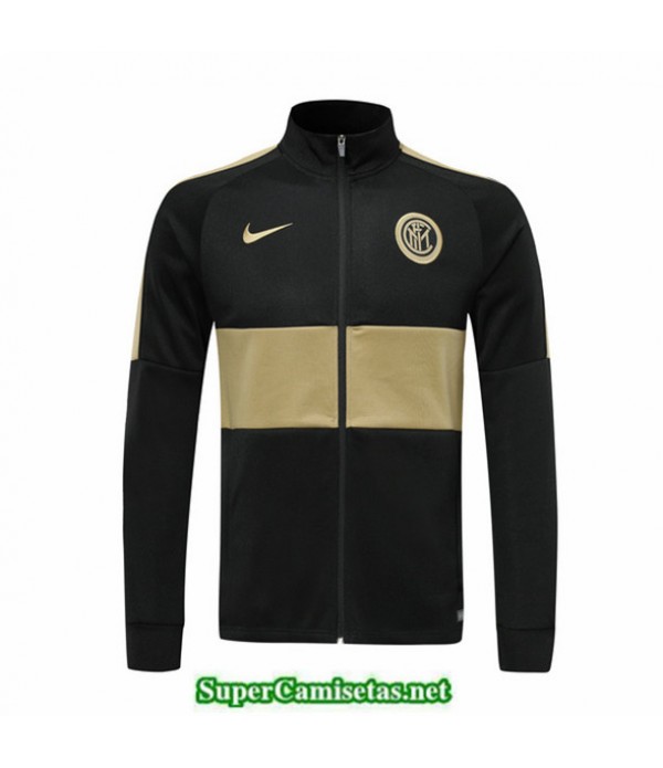 Tailandia Camiseta Inter Milan Chaqueta Negro/kaki 2019/20