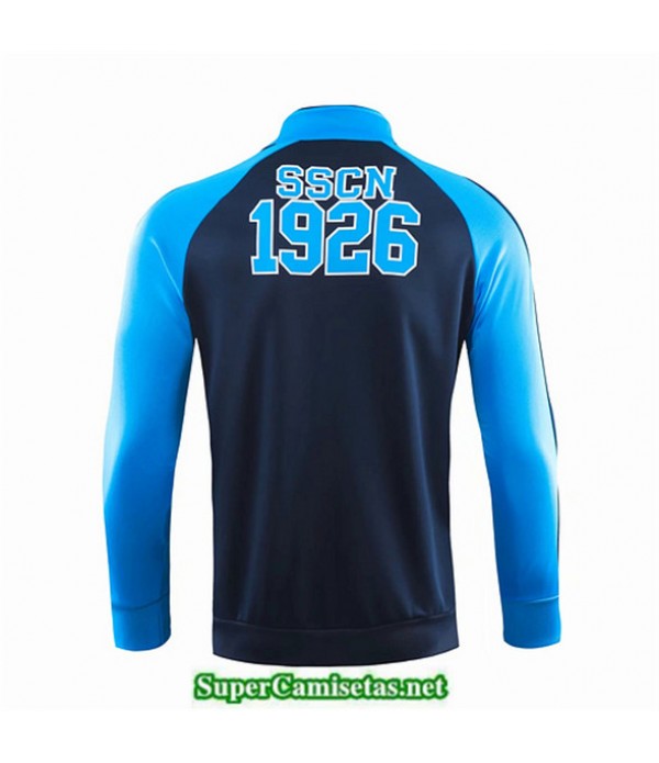 Tailandia Camiseta Naples Chaqueta Azul/azul Oscuro 2019/20