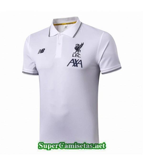 Tailandia Camiseta Polo Entrenamiento Liverpool Blanco 2019/20