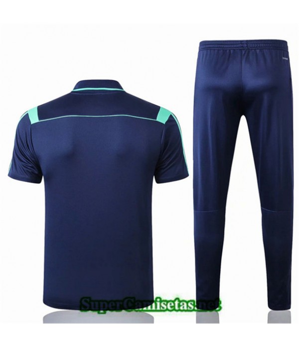 Tailandia Camiseta Polo Entrenamiento Real Madrid Azul Oscuro 2019/20