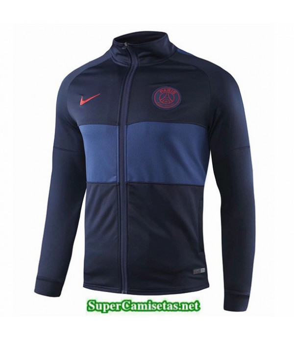 Tailandia Camiseta Psg Chaqueta Azul Oscuro 2019/2...