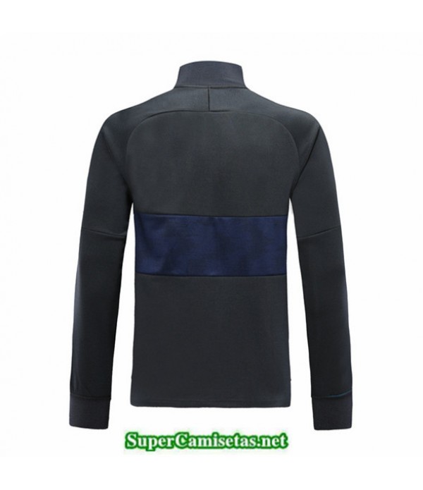 Tailandia Camiseta Psg Chaqueta Negro/azul Oscuro 2019/20