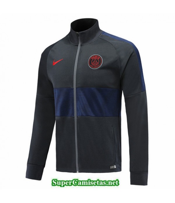 Tailandia Camiseta Psg Chaqueta Negro/azul Oscuro ...