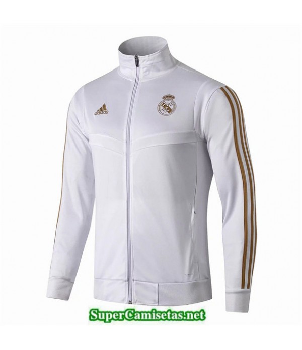 Tailandia Camiseta Real Madrid Chaqueta Blanco 2019/20