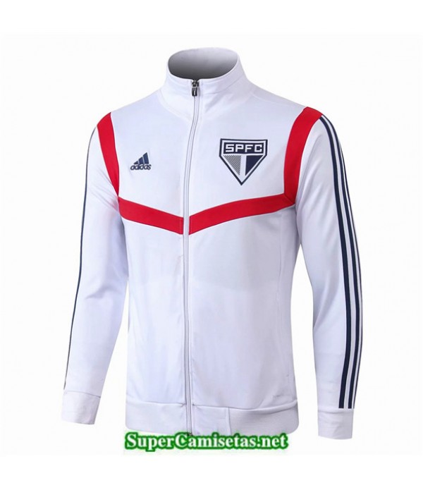 Tailandia Camiseta Sao Panlo Chaqueta Blanco 2019/20