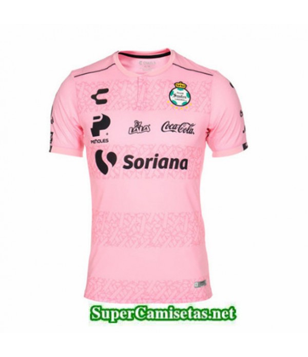 Tailandia Camiseta Segunda Santos Laguna Rosa 2019/20