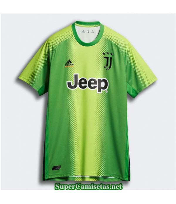 Tailandia Cuarto Equipacion Camiseta Juventus Palace Portero Verde 2019 2020