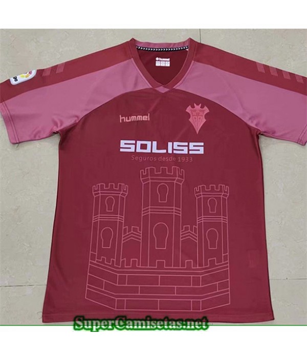 Tailandia Equipacion Camiseta Albacete Rojo 2019/20