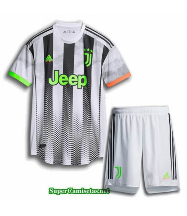 Tailandia Equipacion Camiseta Juventus Niños Cuar...