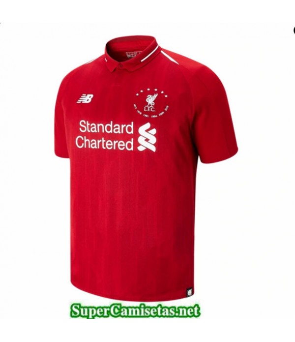 Tailandia Equipacion Camiseta Liverpool 6 Ligue Des Champions Edición Conmemorativa 2019/20