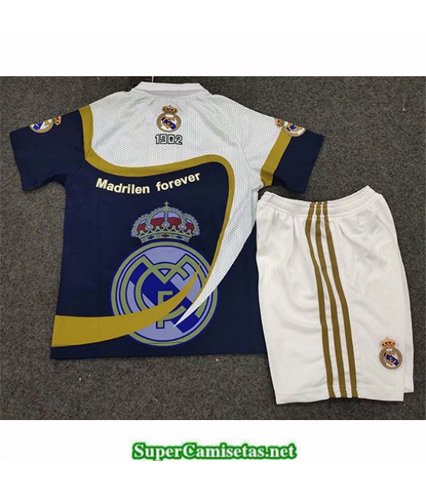 Tailandia Equipacion Camiseta Real Madrid Niños Insignia Edición Especial 2019 2020