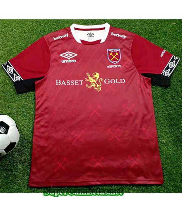 Tailandia Equipacion Camiseta West Ham Versión De...