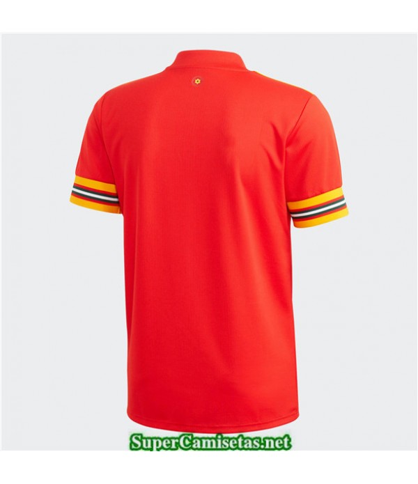 Tailandia Primera Equipacion Camiseta Gales Uefa Euro 2020/2021