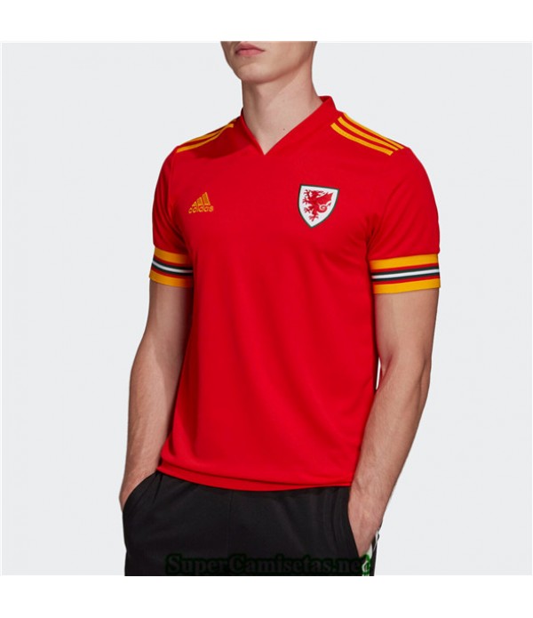 Tailandia Primera Equipacion Camiseta Gales Uefa Euro 2020/2021