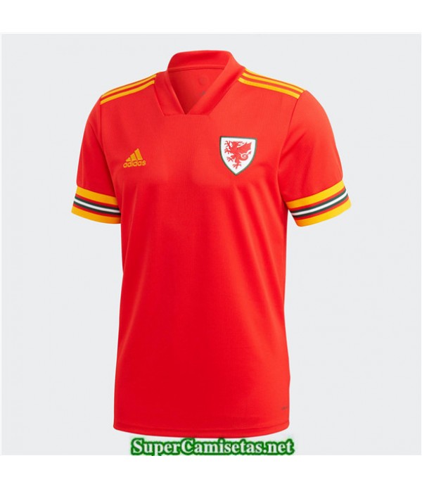 Tailandia Primera Equipacion Camiseta Gales Uefa Euro 2020/2021