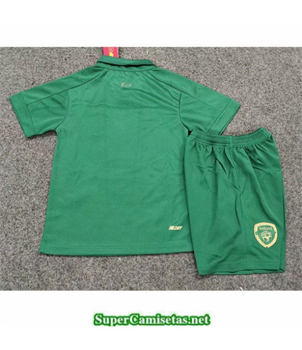 Tailandia Primera Equipacion Camiseta Irlanda Niños Uefa Euro 2020/2021