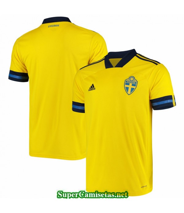 Tailandia Primera Equipacion Camiseta Suecia Uefa Euro 2020/2021