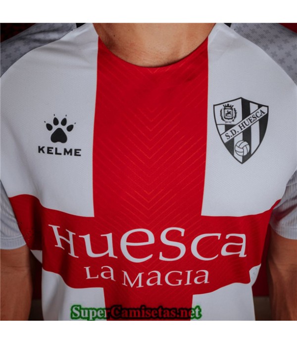 Tailandia Segunda Equipacion Camiseta Huesca Blanco 2019/20