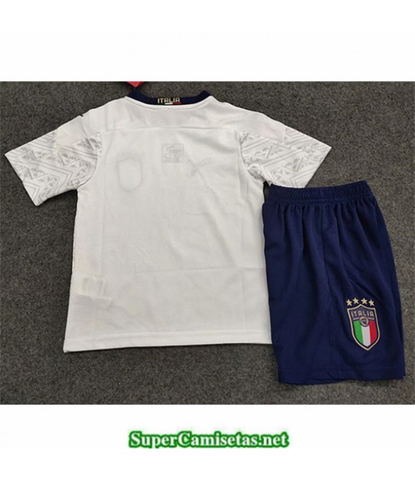 Tailandia Segunda Equipacion Camiseta Italia Niños Uefa Euro 2020/2021