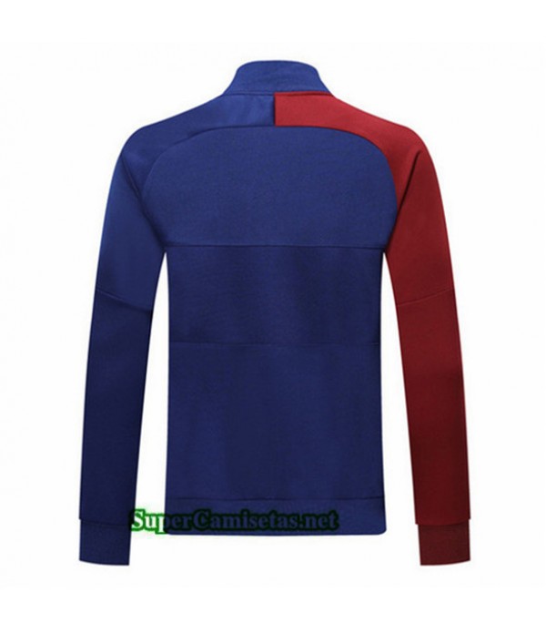 Tailandia Camiseta Barcelona Chaqueta V275 Azul/rojo 2019/20