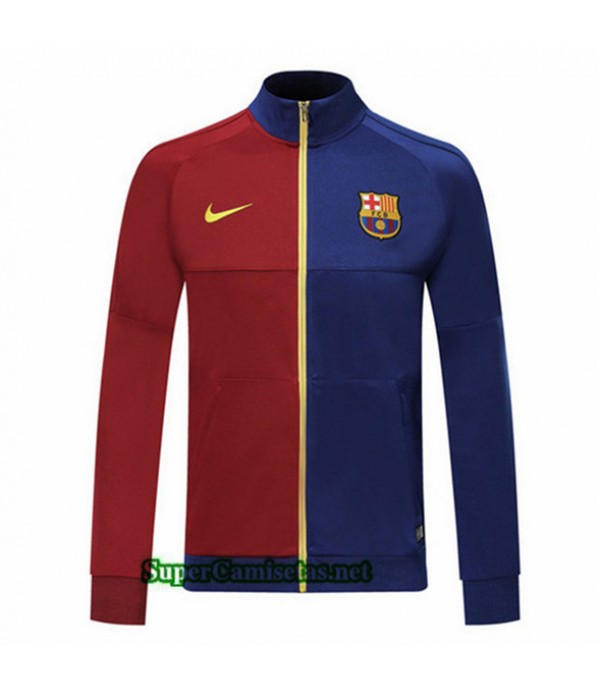 Tailandia Camiseta Barcelona Chaqueta V275 Azul/rojo 2019/20
