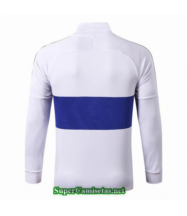 Tailandia Camiseta Chelsea Chaqueta V309 Blanco/azul Oscuro 2019/20