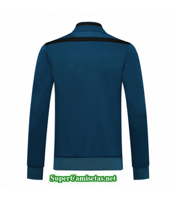 Tailandia Camiseta Juventus Chaqueta V348 Azul/negro 2019/20