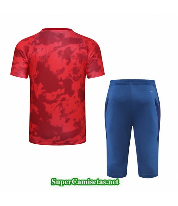 Tailandia Camiseta Kit De Entrenamiento Bayern Munich V200 Rojo/azul Cuello Redondo 2019/20