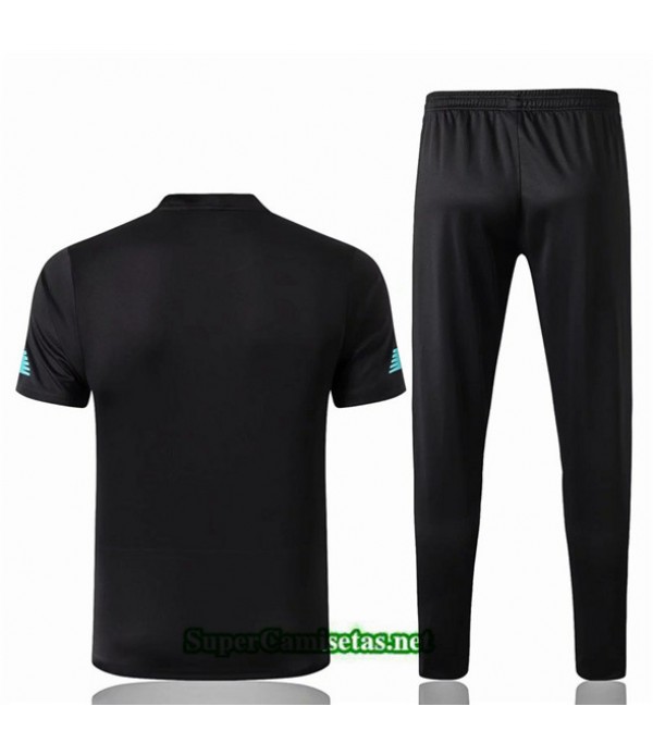 Tailandia Camiseta Kit De Entrenamiento Liverpool V245 Negro Cuello V 2019/20
