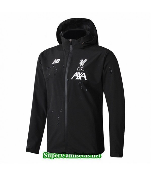 Tailandia Camiseta Liverpool Chaqueta Sombrero V315 Negro 2019/20