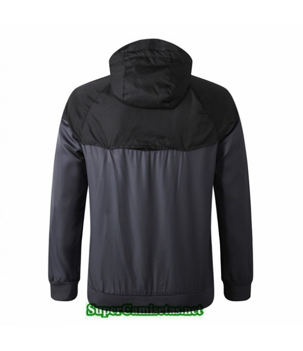 Tailandia Camiseta Psg Chaqueta Rompevientos Sombrero V299 Negro 2019/20