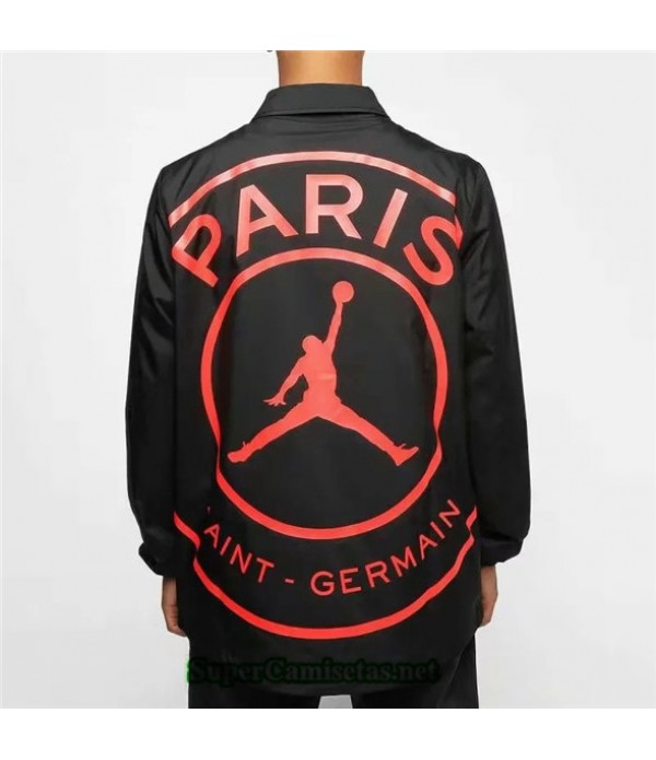 Tailandia Camiseta Psg Paris Chaqueta Rompevientos V300 Black 2019/20