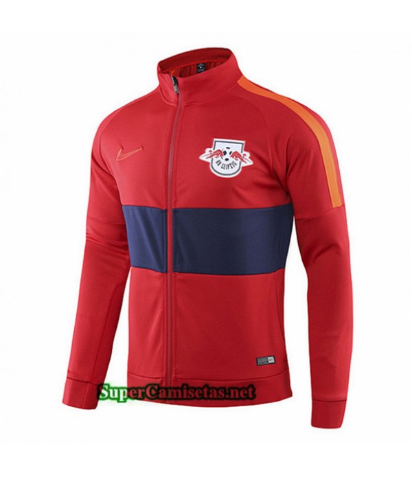 Tailandia Camiseta Toro Leipzig Chaqueta V269 Rojo/azul Oscuro 2019/20