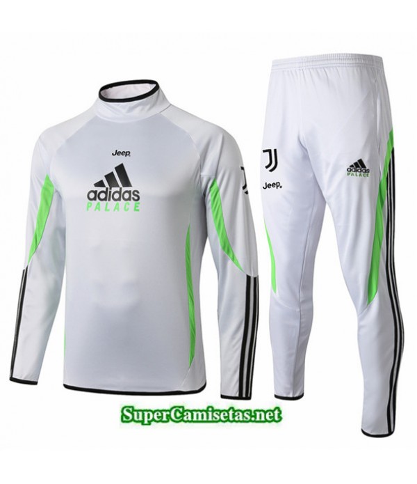 Tailandia Chandal Juventus V113 Blanco Cuello Alto 2019/20