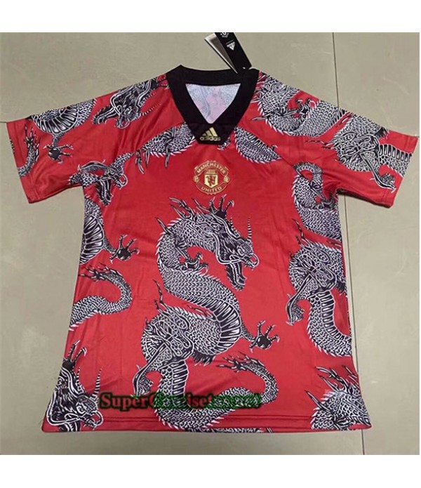 Tailandia Equipacion Camiseta Manchester United Entrenamiento 2019/20