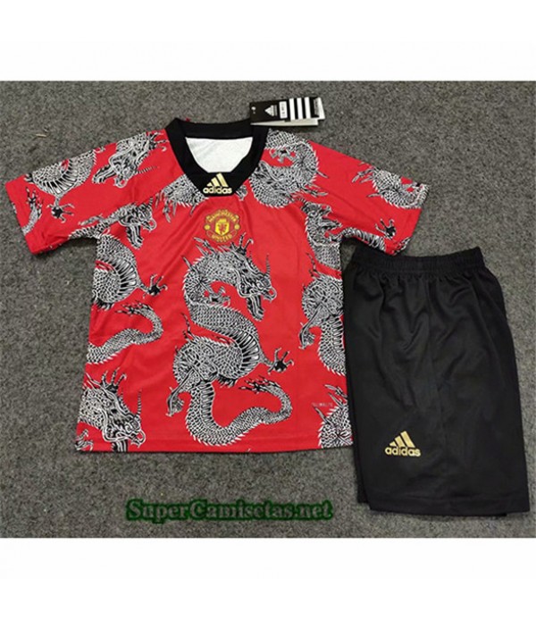 Tailandia Equipacion Camiseta Manchester United Ni...