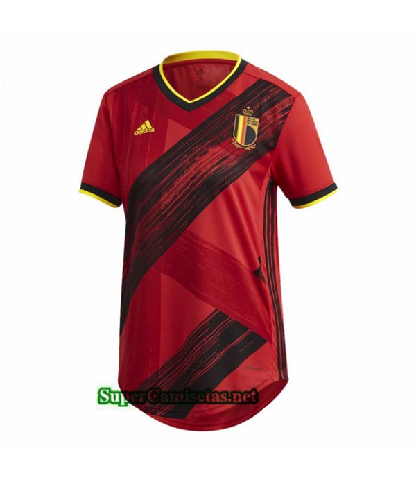 Tailandia Primera Equipacion Camiseta Belgica Mujer 2020/21