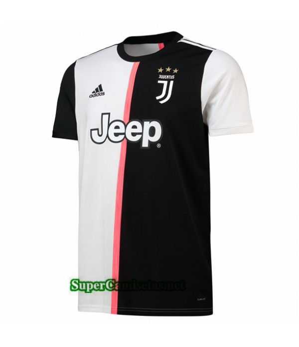 Tailandia Primera Equipacion Camiseta Juventus Blanco/negro 2019/20