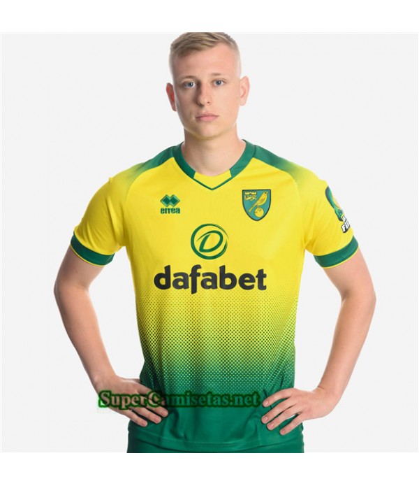 Tailandia Primera Equipacion Camiseta Norwich City 2019/20