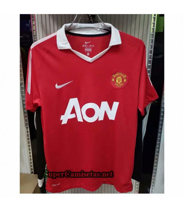 Tailandia Primera Equipacion Camiseta Clasicas Manchester United 2011