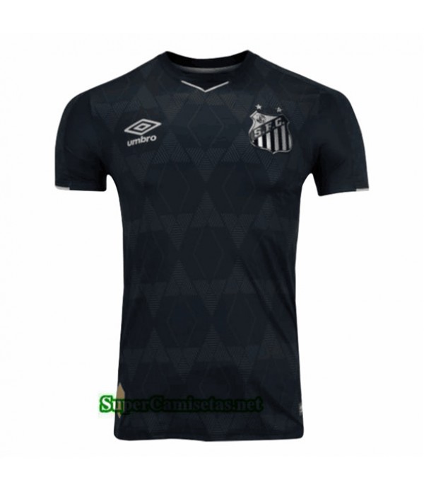 Tailandia Tercera Equipacion Camiseta Santos Negro 2019/20