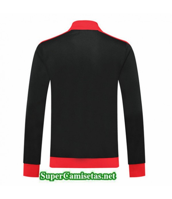 Tailandia Camiseta Ac Milan Chaqueta Negro/rojo 2019/20