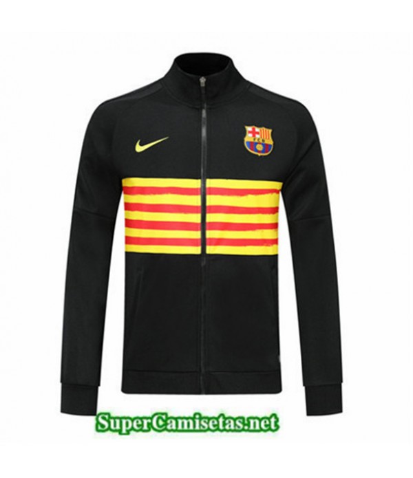 Tailandia Camiseta Barcelona Chaqueta Negro/amarillo 2019/20