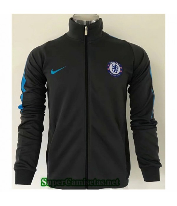 Tailandia Camiseta Chelsea Chaqueta Negro 2019/20