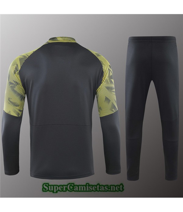 Tailandia Chandal Niños Borussia Dortmund Negro/amarillo 2019/20