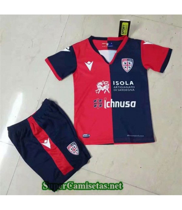 Tailandia Primera Equipacion Camiseta Cagliari Calcio Niños 2019/20