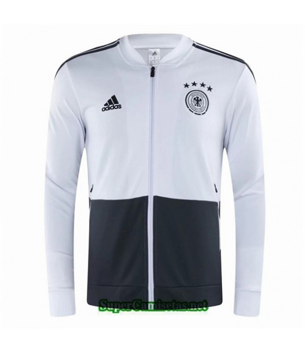 Tailandia Camiseta Alemania Chaqueta Blanco/negro 2020/21