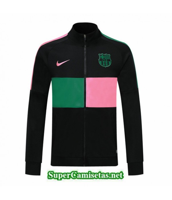 Tailandia Camiseta Barcelona Chaqueta Negro Rosa/v...