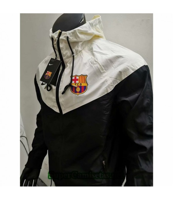 Tailandia Camiseta Barcelona Rompevientos Blanco/negro 2019/20