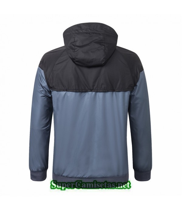 Tailandia Camiseta Barcelona Rompevientos Gris/negro 2019/20